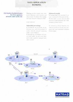 Буклет Matra Communication Data Application Banking, 55-1181, Баград.рф